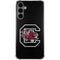 University of South Carolina Gamecocks Logo Black Galaxy S24 Plus Clear Case